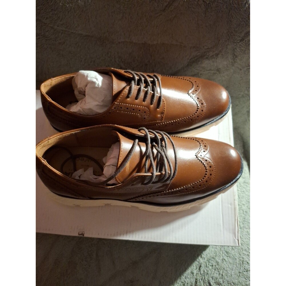 Sonoma Goods For Life Morantt Oxford Wingtip OrthoLite Eco Brown 7.5 M